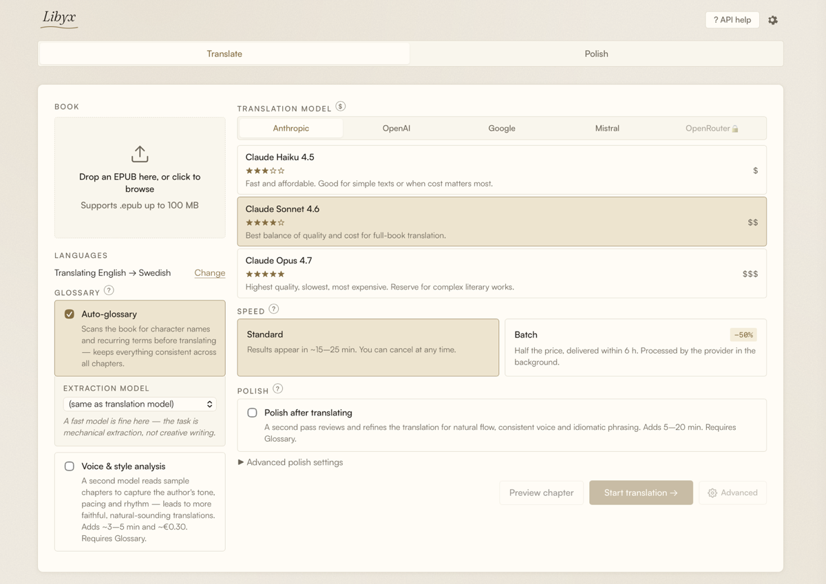 Libyx app screenshot